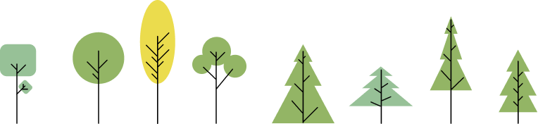 木々のイラスト